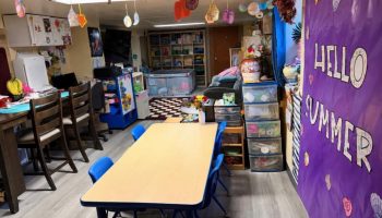 Espacio infantil de Growing-Learning Together en Franklin Park
